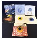 Group of vintage 33 rpm vinyl records