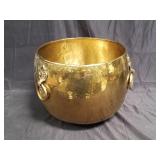 Brass planter