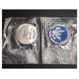 1971-S Silver Eisenhower Dollar coin.