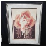 Pencil signed lithograph