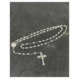 Sterling silver rosary
