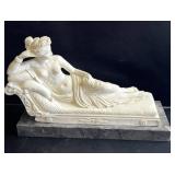 VTG Italian signed Giannetti alabaster sculpture