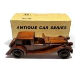 Vintage WV wooden 1927 Bugatti 41 Royale model