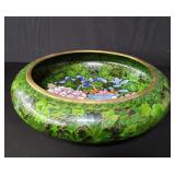 Cloissone center bowl