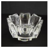 Signed Orrefors crystal ashtray