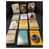 Group of autographed books Note: we do not