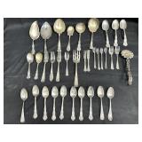 Group of sterling silverware