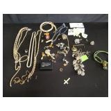 Group of costume jewelry