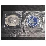 1972-S Silver Eisenhower Dollar coin.