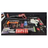 Digital multimeter, wobble socket extensions,