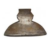 Circa 1700ï¿½s hand forged axe head 11ï¿½ h. X 9ï¿½