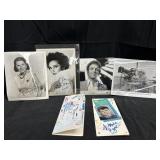 Portfolio of signed memorabilia