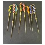 8 Native American style porcupine quills