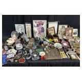 Massive lot of vintage & antique items Box lot