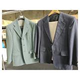 Group of two designer suits by Gia Paulo for