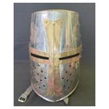 Medieval crusader knight decoration helmet