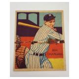 1935 Diamond Stars #38 Ben Chapman baseball card