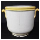 Italian ceramic planter pot