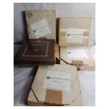 Group of collectible plates, Knowles Wizard of