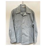 Vintage 1970ï¿½s button up jacket shirt Size worn