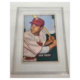 1951 Bowman #52 Dick Sisler baseball card