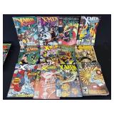 Group of vintage Marvel comic books