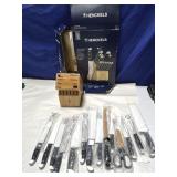 Henckles 15 piece knife block set