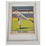 1941 Play Ball #6 Carl Hubbell baseball card