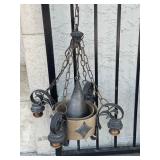 Spanish revival chandelier