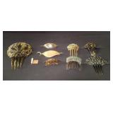 Vintage art deco style combs etc