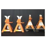 Group of 4 Jack stands
