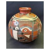 Vintage signed Fransisco Colero pottery vase