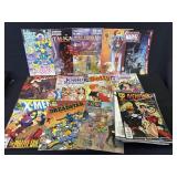 Group of comic books