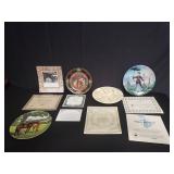 Group of collectible plates