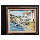 Signed oil on canvas