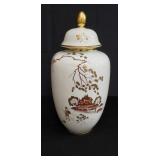 Forest Bavaria German porcelain ginger jar