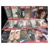 21 vintage LIFE magazines, 1939-1971