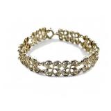 German sterling silver bracelet, 9.69 grams 7