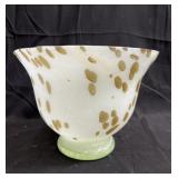 Vintage art glass bowl