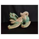 Vintage ceramic foo dog