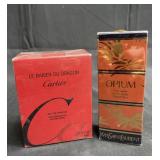 Cartier Parfum and YSL opium spray