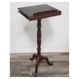 Vintage mahogany book stand