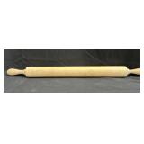 Large wood rolling pin