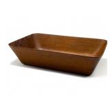 Mid century Danish Scan-am teak wood bowl2 1/2ï¿½