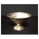 Sterling silver marked compote