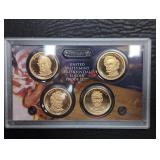 2010 US Presidential Dollar Coin Proof Set. In