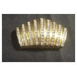 14K gold and diamond pendant