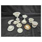 Large group of vintage porcelain and tea cups