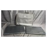 Pair of Lenovo laptops, comes with soft case