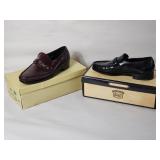 Florsheim leather shoes new in box sz 7 & 7 1/2E